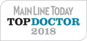 Main Line Today Top Doctor 2018.